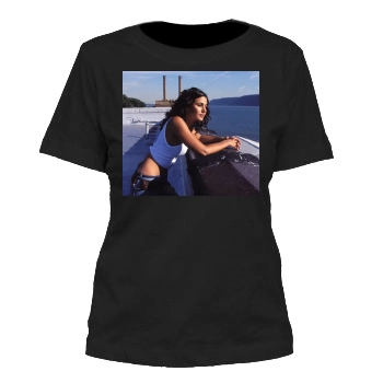 Emmanuelle Chriqui Women's Cut T-Shirt