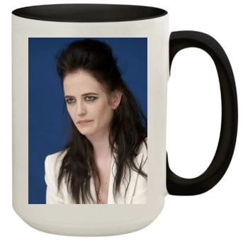 Eva Green 15oz Colored Inner & Handle Mug