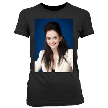 Eva Green Women's Junior Cut Crewneck T-Shirt