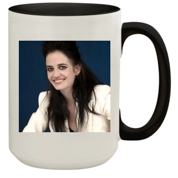 Eva Green 15oz Colored Inner & Handle Mug