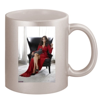 Eva Longoria 11oz Metallic Silver Mug