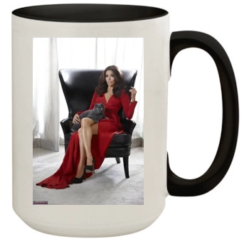 Eva Longoria 15oz Colored Inner & Handle Mug