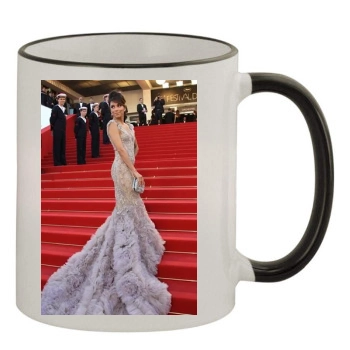 Eva Longoria 11oz Colored Rim & Handle Mug