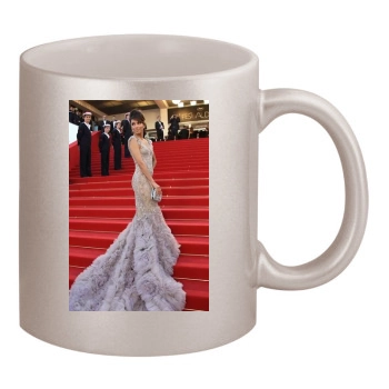 Eva Longoria 11oz Metallic Silver Mug