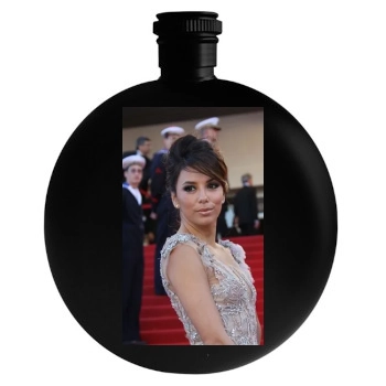 Eva Longoria Round Flask