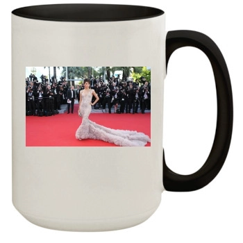 Eva Longoria 15oz Colored Inner & Handle Mug