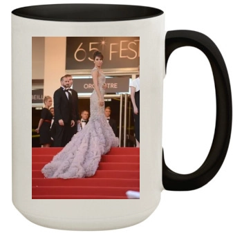 Eva Longoria 15oz Colored Inner & Handle Mug