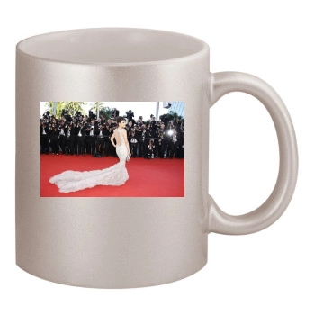 Eva Longoria 11oz Metallic Silver Mug