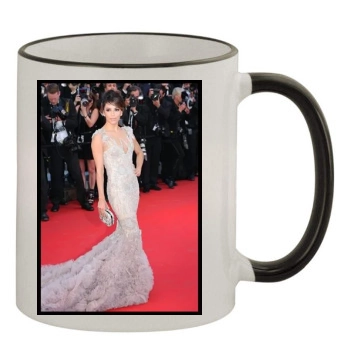 Eva Longoria 11oz Colored Rim & Handle Mug