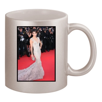 Eva Longoria 11oz Metallic Silver Mug