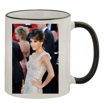 Eva Longoria 11oz Colored Rim & Handle Mug