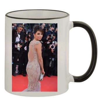 Eva Longoria 11oz Colored Rim & Handle Mug