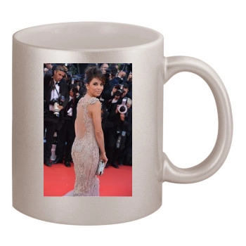 Eva Longoria 11oz Metallic Silver Mug