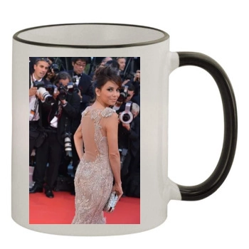 Eva Longoria 11oz Colored Rim & Handle Mug