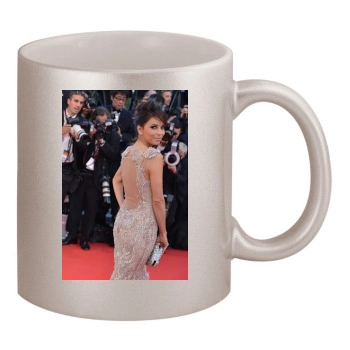 Eva Longoria 11oz Metallic Silver Mug