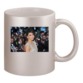 Eva Longoria 11oz Metallic Silver Mug