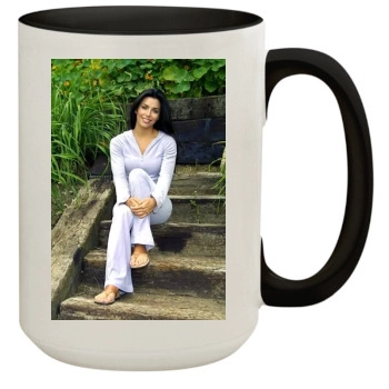 Eva Longoria 15oz Colored Inner & Handle Mug