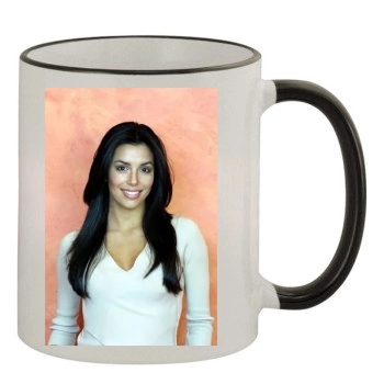 Eva Longoria 11oz Colored Rim & Handle Mug