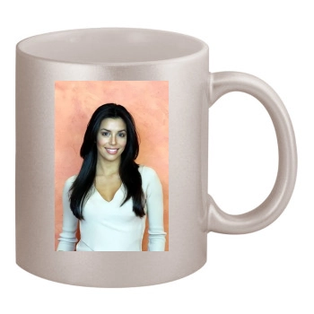 Eva Longoria 11oz Metallic Silver Mug