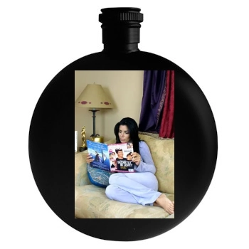 Eva Longoria Round Flask