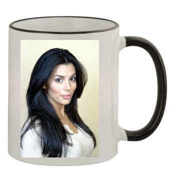 Eva Longoria 11oz Colored Rim & Handle Mug