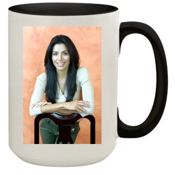 Eva Longoria 15oz Colored Inner & Handle Mug