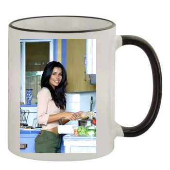 Eva Longoria 11oz Colored Rim & Handle Mug