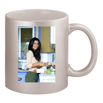 Eva Longoria 11oz Metallic Silver Mug