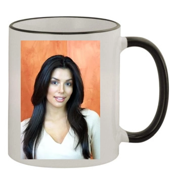 Eva Longoria 11oz Colored Rim & Handle Mug