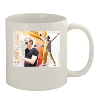 Brett Lee 11oz White Mug