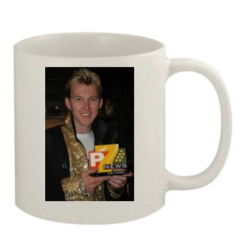 Brett Lee 11oz White Mug