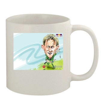 Brett Lee 11oz White Mug