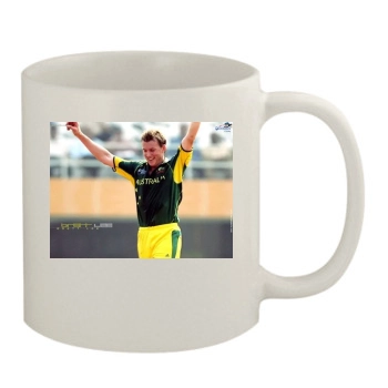 Brett Lee 11oz White Mug