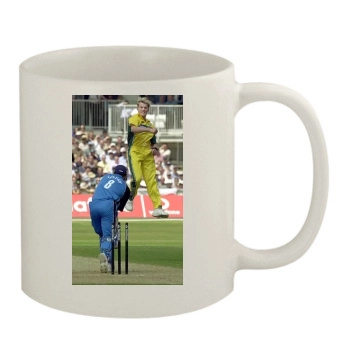 Brett Lee 11oz White Mug