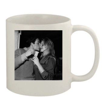 Brigitte Bardot 11oz White Mug