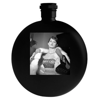 Brigitte Bardot Round Flask