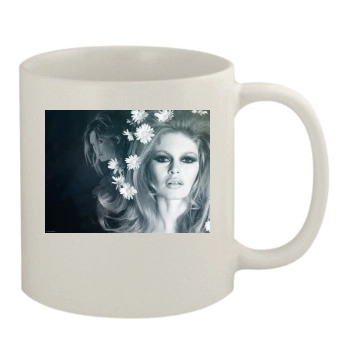 Brigitte Bardot 11oz White Mug