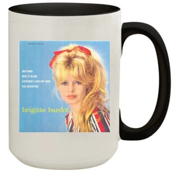 Brigitte Bardot 15oz Colored Inner & Handle Mug