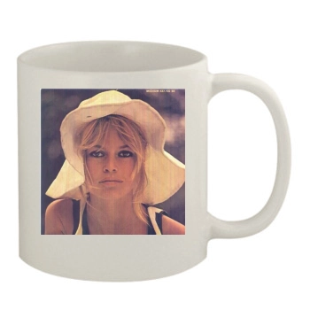 Brigitte Bardot 11oz White Mug