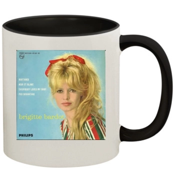 Brigitte Bardot 11oz Colored Inner & Handle Mug