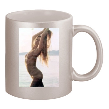 Brigitte Bardot 11oz Metallic Silver Mug