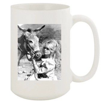 Brigitte Bardot 15oz White Mug