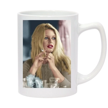 Brigitte Bardot 14oz White Statesman Mug