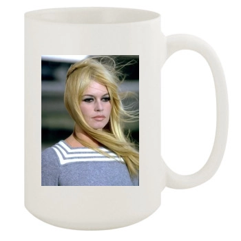 Brigitte Bardot 15oz White Mug