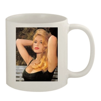 Brigitte Bardot 11oz White Mug