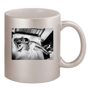 Brigitte Bardot 11oz Metallic Silver Mug