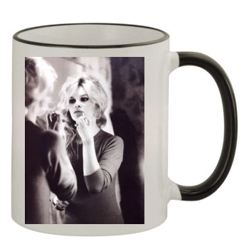 Brigitte Bardot 11oz Colored Rim & Handle Mug