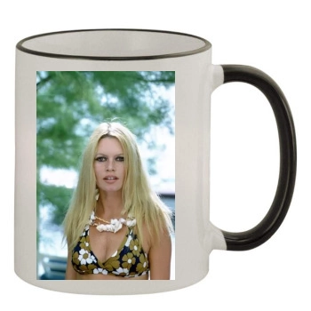 Brigitte Bardot 11oz Colored Rim & Handle Mug