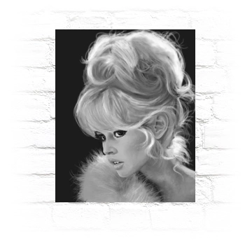 Brigitte Bardot Metal Wall Art