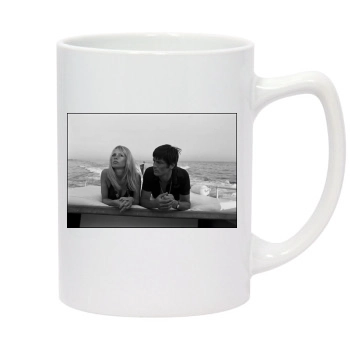 Brigitte Bardot 14oz White Statesman Mug